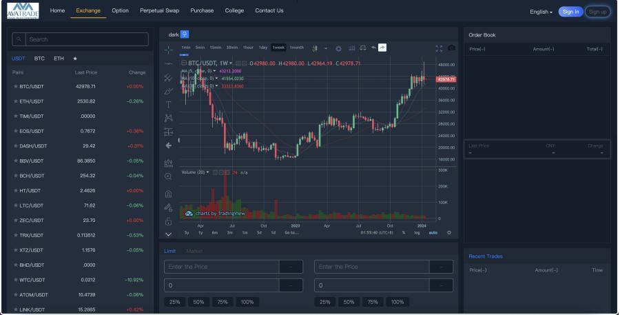 图片[5]-【商业源码】AVATRADE多语言交易所/15国语言交易所/合约交易/期权交易/币币交易/申购/矿机/风控/前端wap/pc纯源码/带搭建教程-赛迪源码网