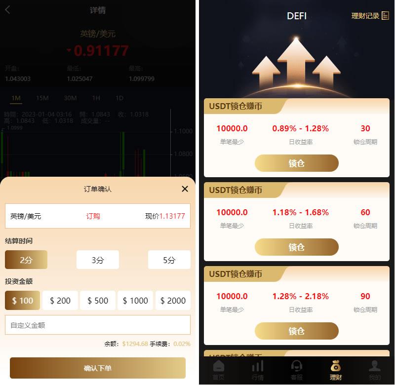 图片[2]-【商业源码】多语言微交易系统/外汇虚拟币贵金属微盘源码/新增群控单控/前端vue-赛迪源码网