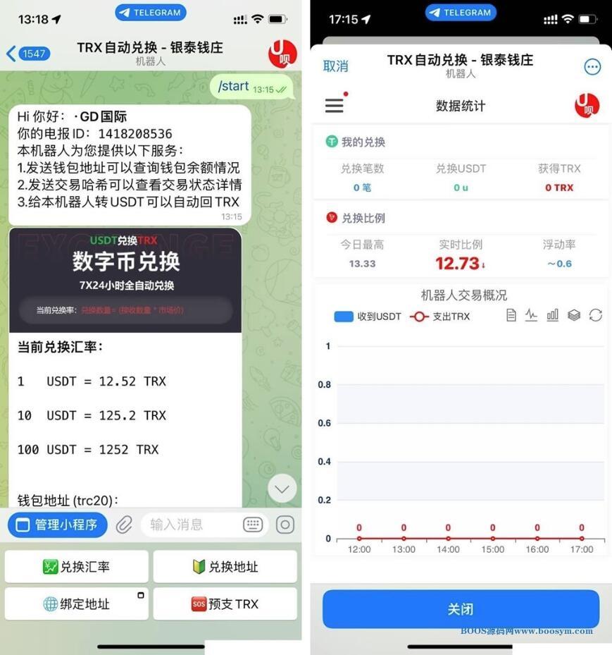 图片[2]-机器人框架源码 自动兑换机器人 TRX自动兑换机器人源码 支持高并发高性能-赛迪源码网